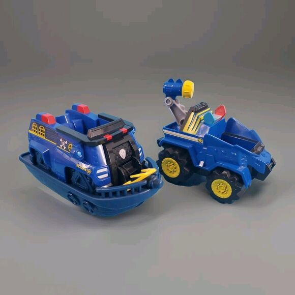 Paw Patrol Dino Resue And Pirate Pups Vehicles Cartoon Suoer Hero - Picture 1 of 7